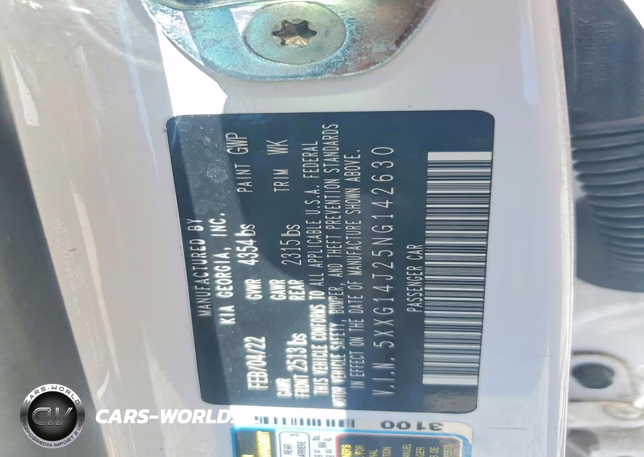 2022 Kia K5 Lxs VIN:5XXG14J25NG142630 - 12