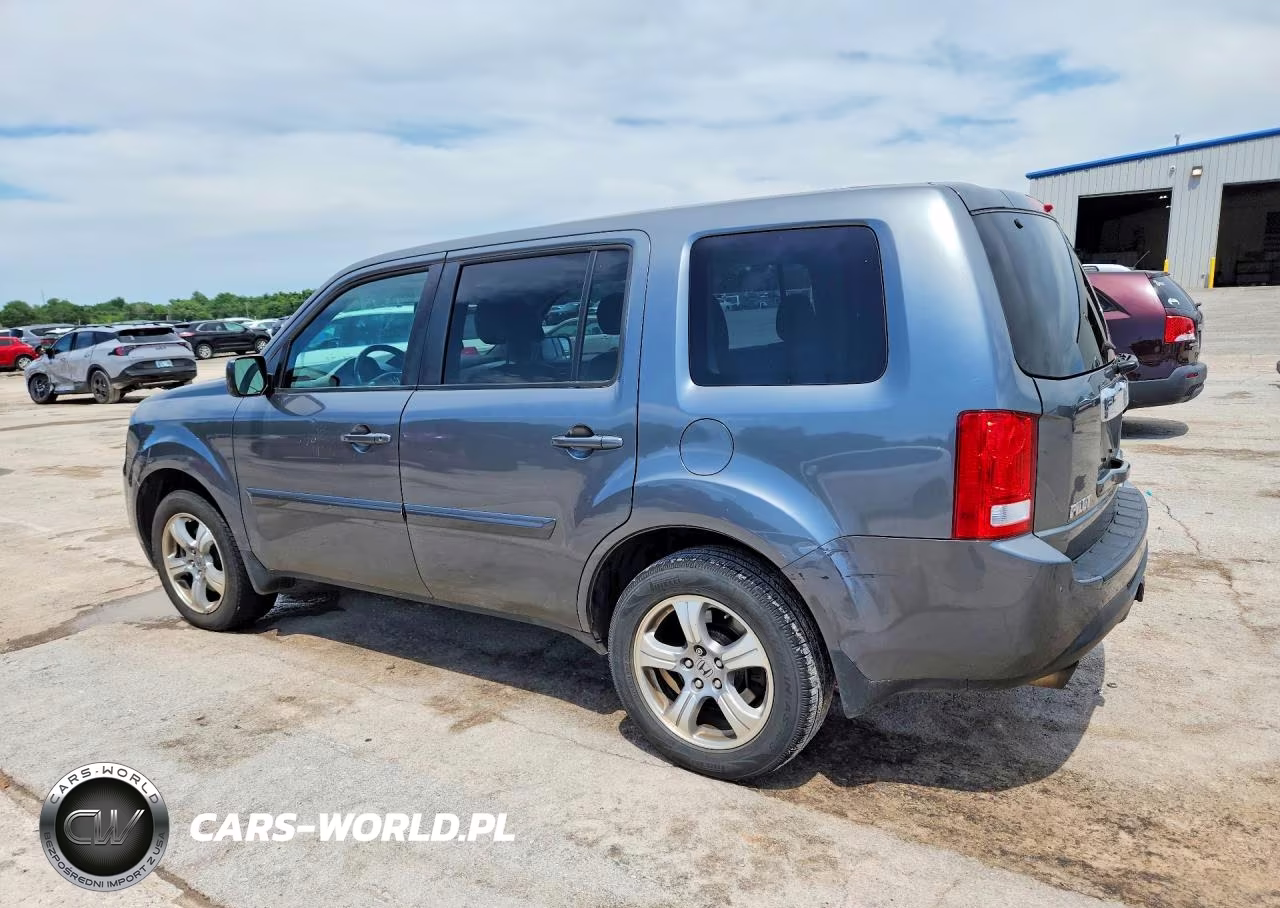 2013 Honda Pilot Exl VIN:5FNYF4H50DB073384 - 2