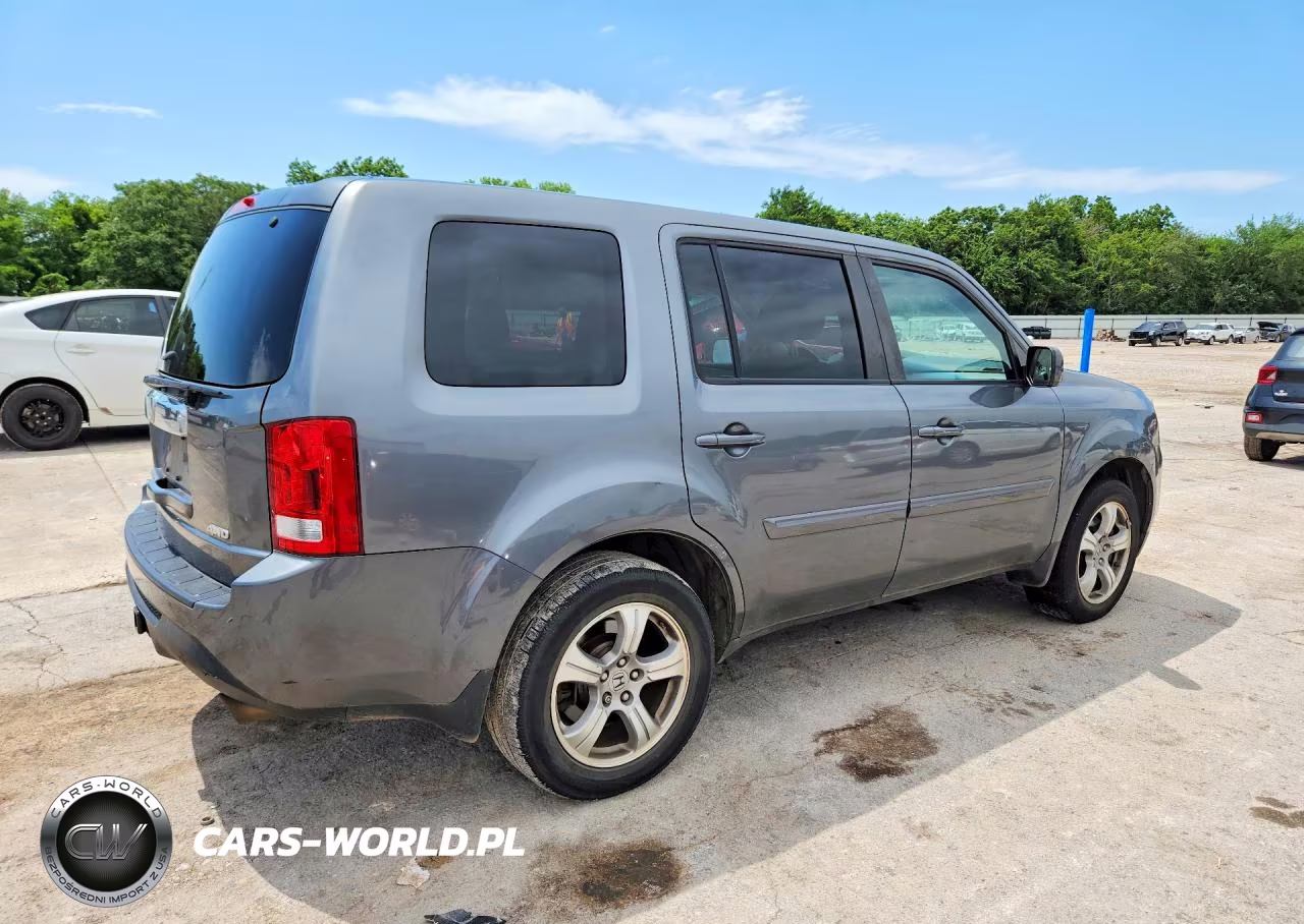 2013 Honda Pilot Exl VIN:5FNYF4H50DB073384 - 3