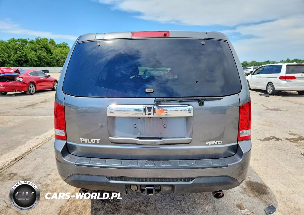 2013 Honda Pilot Exl VIN:5FNYF4H50DB073384 - 6
