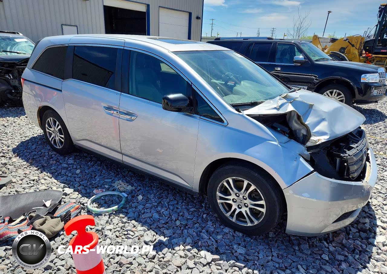 2011 Honda Odyssey Exl VIN:5FNRL5H65BB026120 - 4