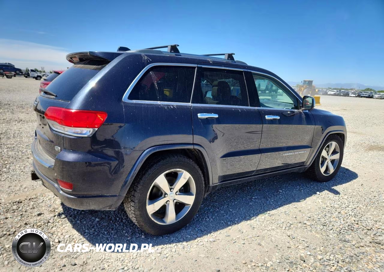 2014 Jeep Grand Cherokee Overland VIN:1C4RJFCG1EC181437 - 3