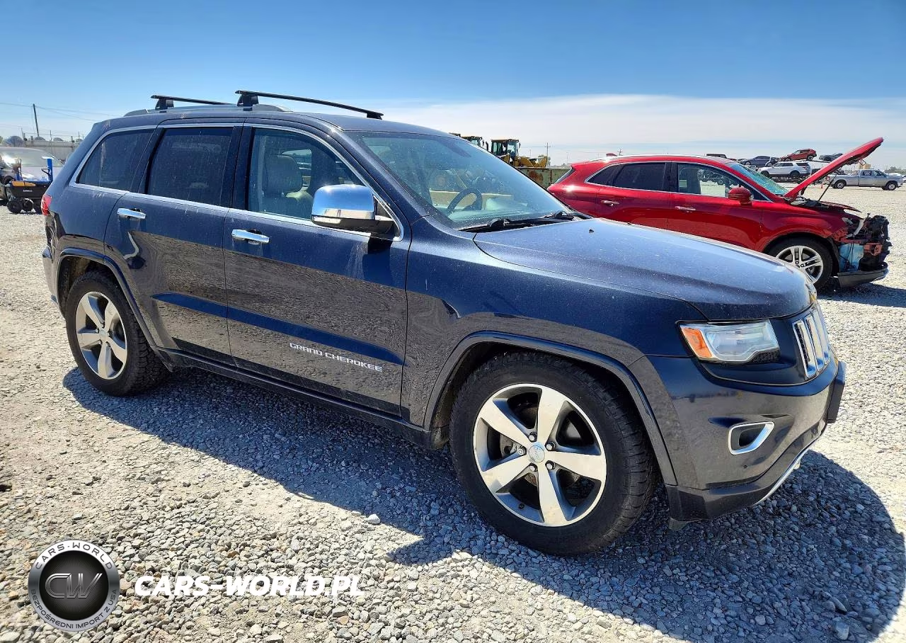 2014 Jeep Grand Cherokee Overland VIN:1C4RJFCG1EC181437 - 4