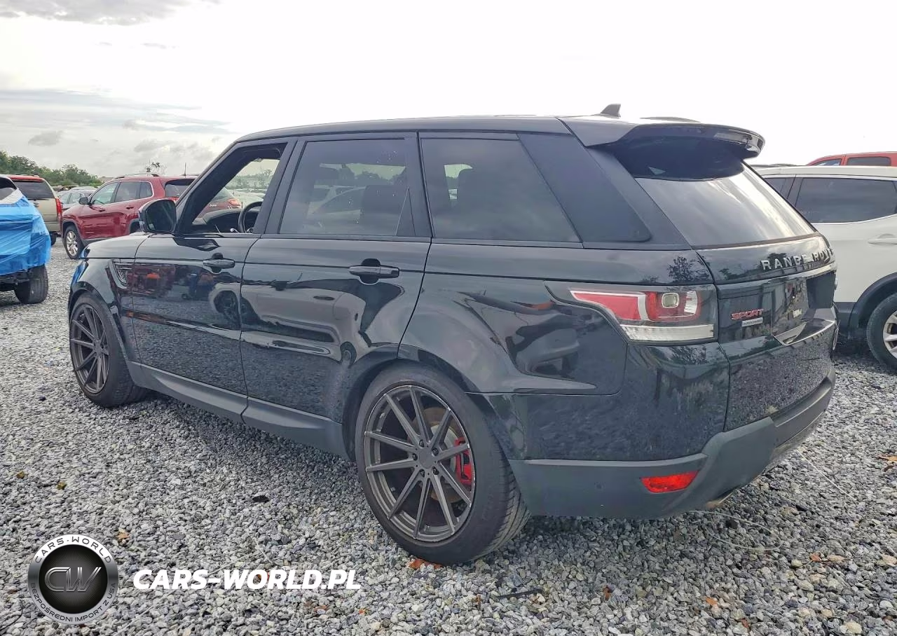 2016 Land Rover Range Rover Sport Sc VIN:SALWR2EFXGA570223 - 2