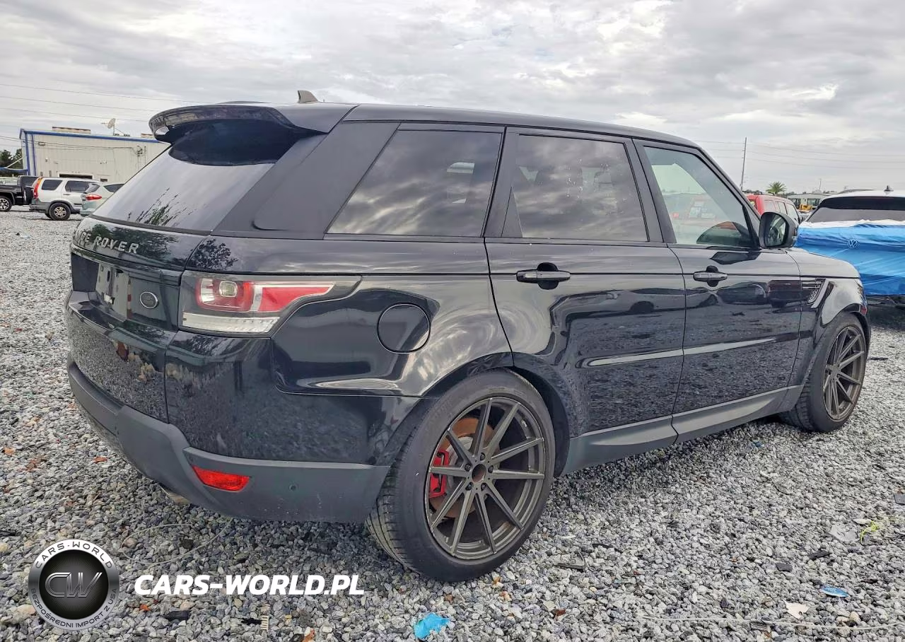 2016 Land Rover Range Rover Sport Sc VIN:SALWR2EFXGA570223 - 3