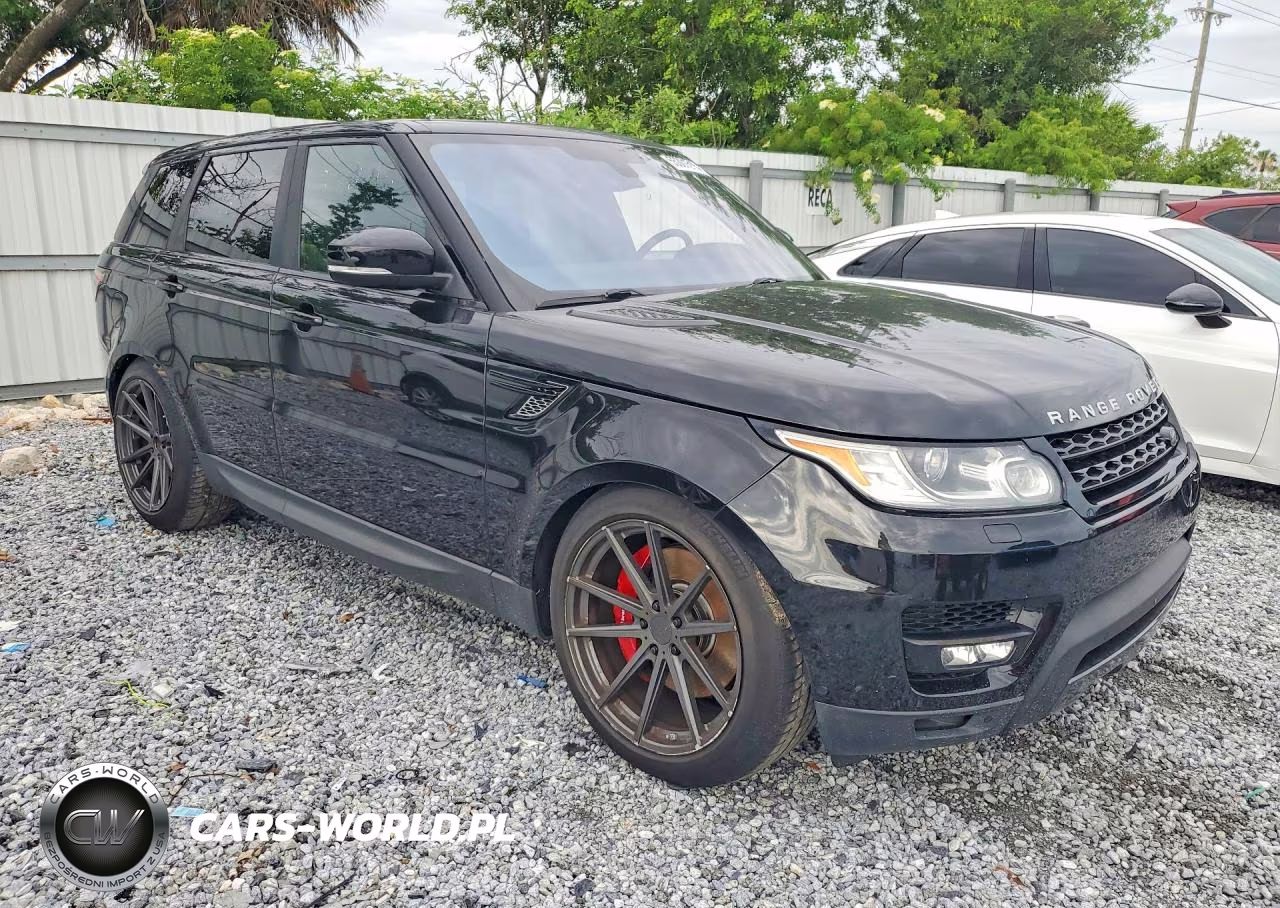 2016 Land Rover Range Rover Sport Sc VIN:SALWR2EFXGA570223 - 4