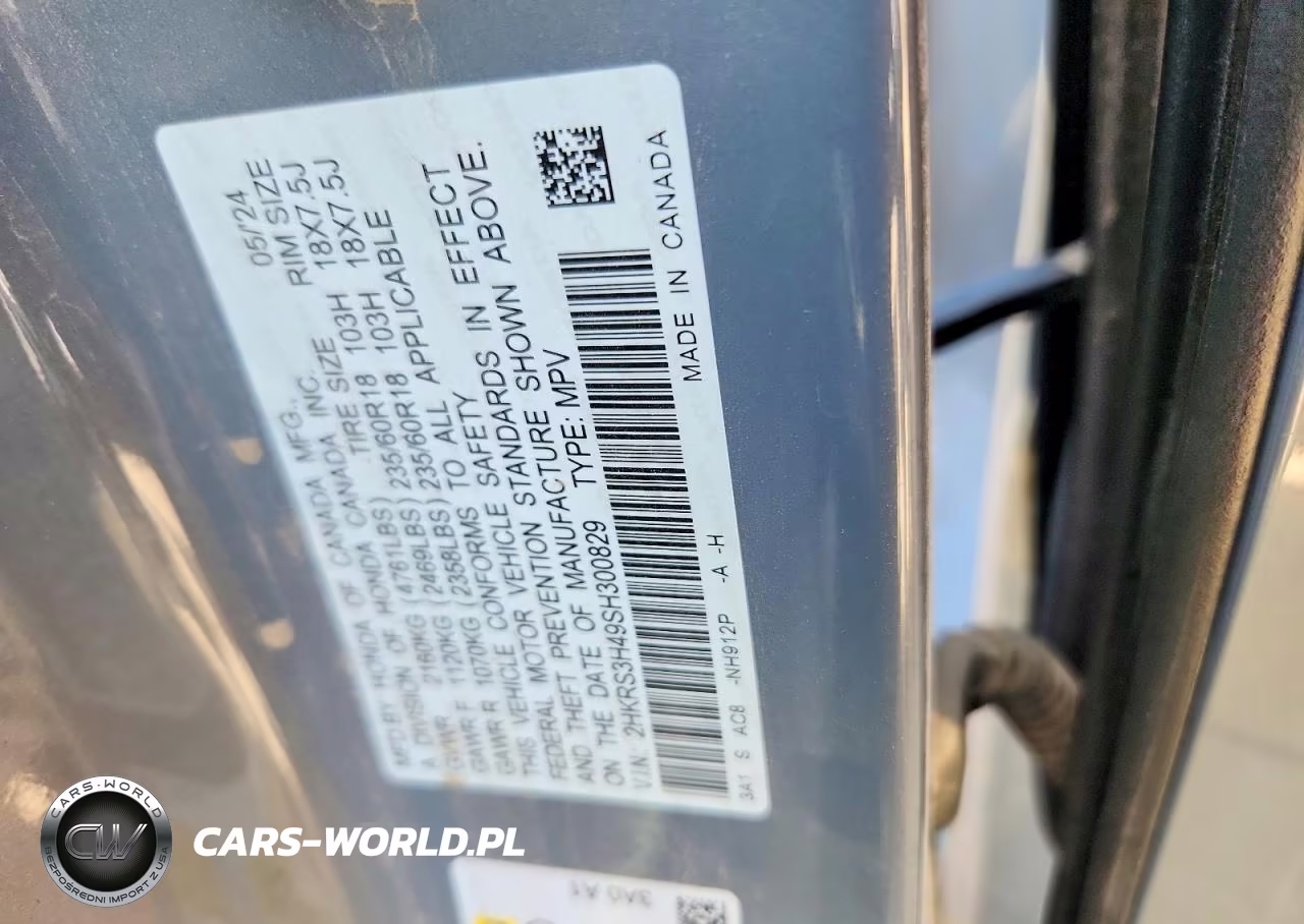2025 Honda Cr-V Ex VIN:2HKRS3H49SH300829 - 14