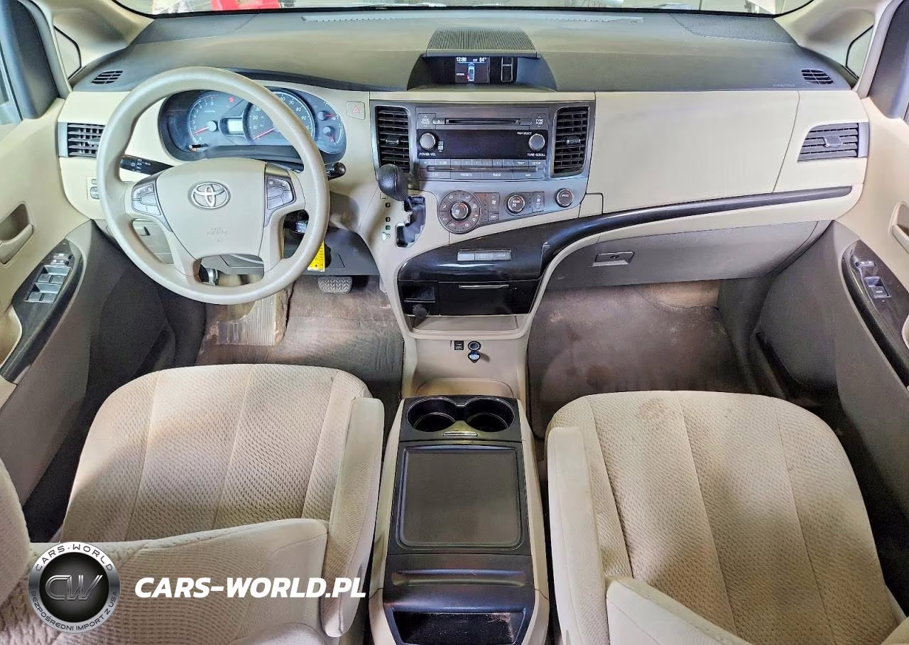 2012 Toyota Sienna Le VIN:5TDJK3DC3CS046427 - 8