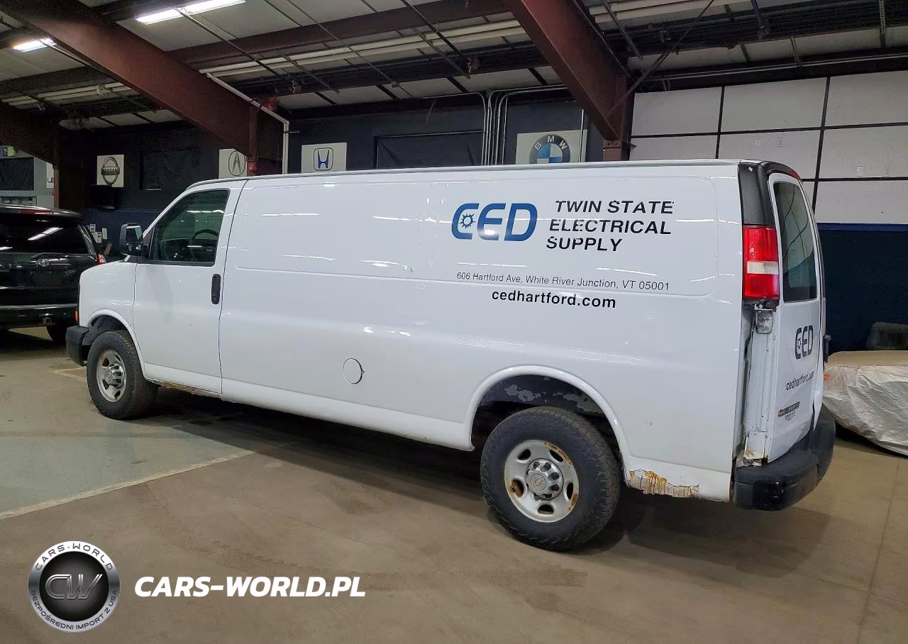 2012 Chevrolet Express G2500 VIN:1GCWGGCA5C1168329 - 2