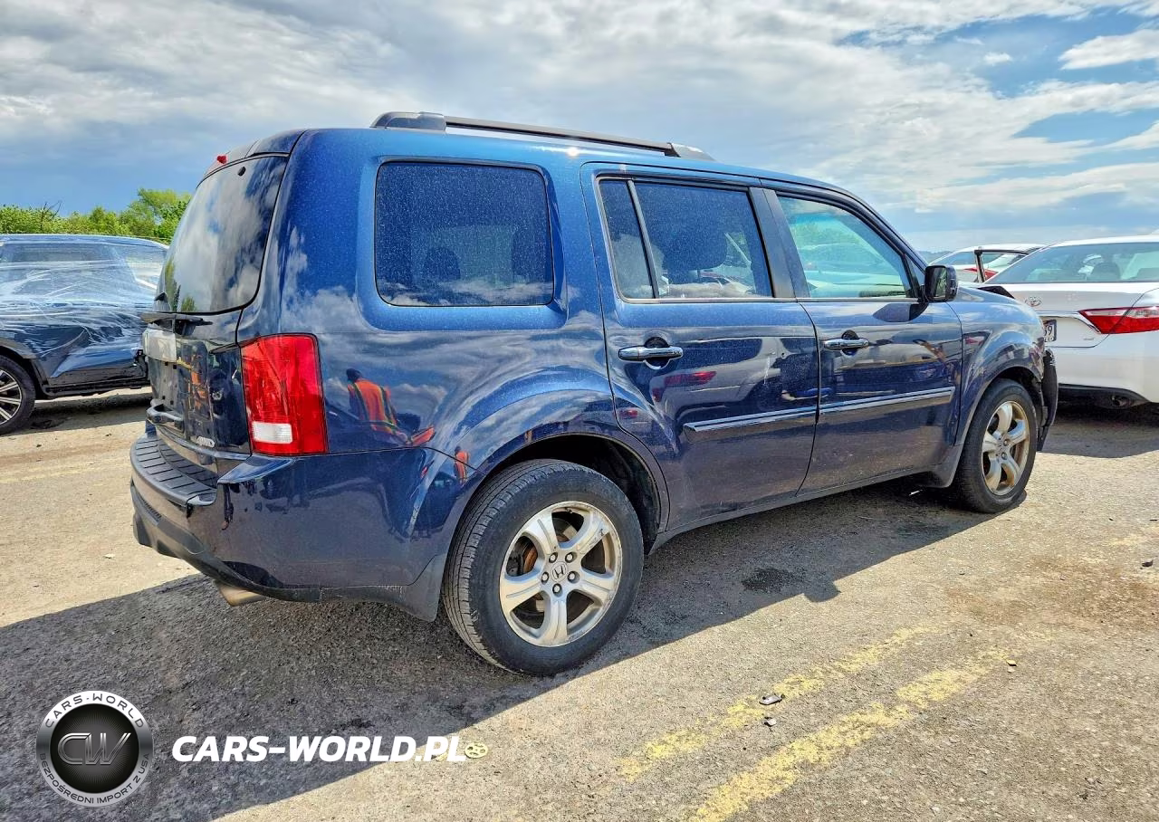 2012 Honda Pilot Exl VIN:5FNYF4H6XCB079121 - 3