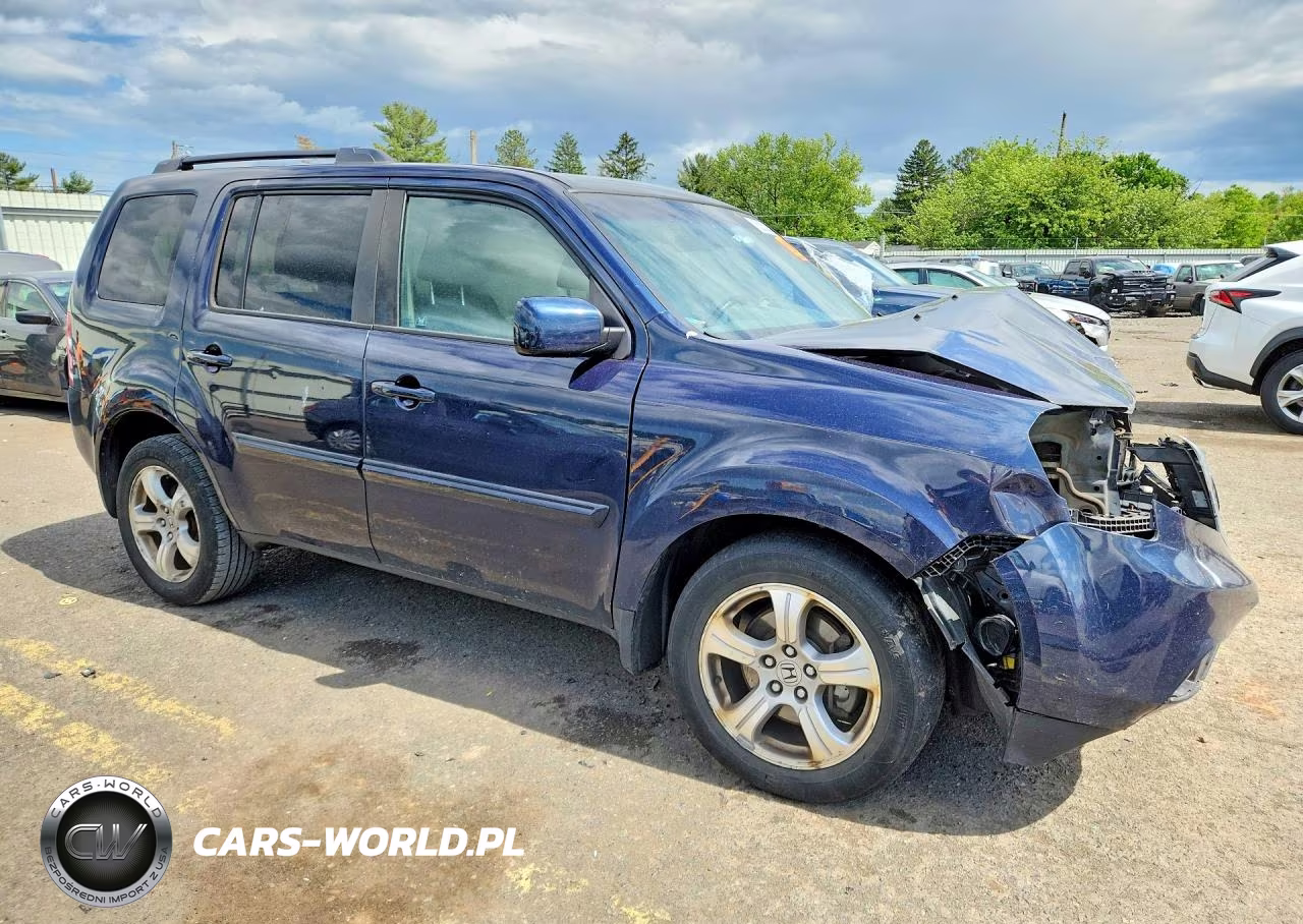 2012 Honda Pilot Exl VIN:5FNYF4H6XCB079121 - 4