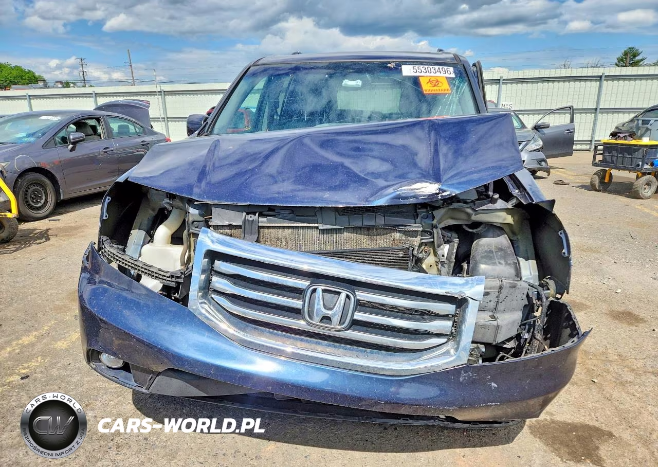 2012 Honda Pilot Exl VIN:5FNYF4H6XCB079121 - 5