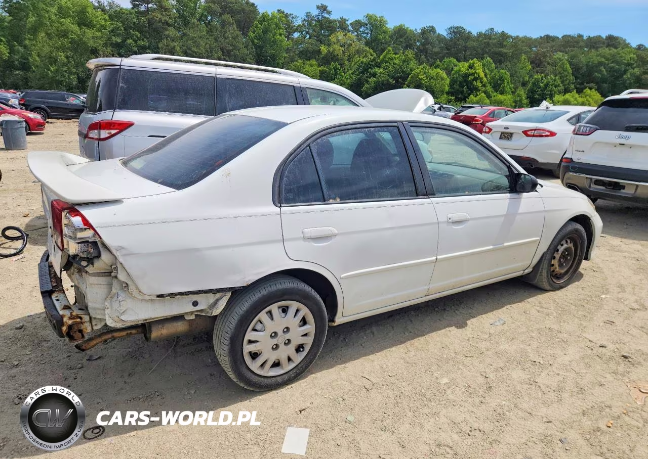 2004 Honda Civic Lx VIN:2HGES16544H593695 - 3
