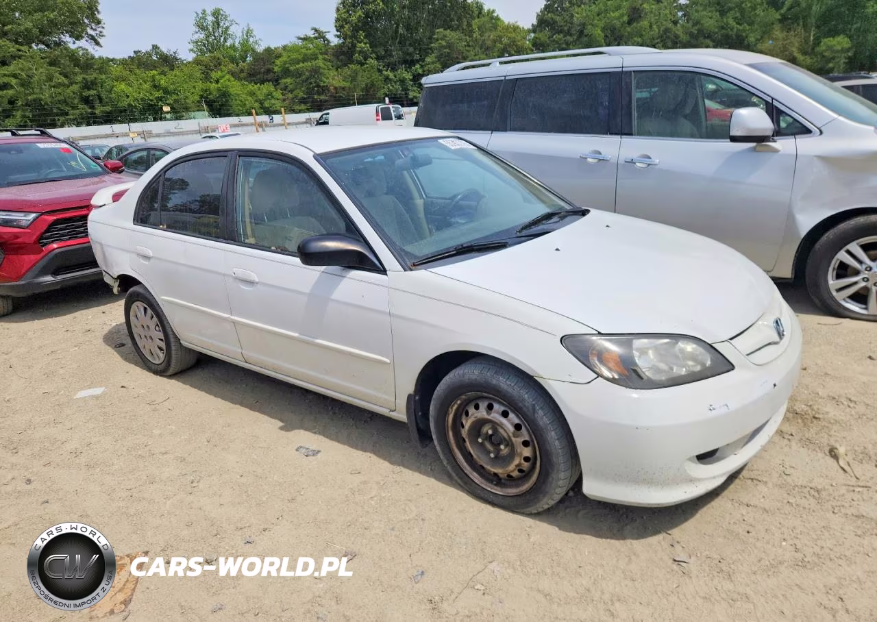 2004 Honda Civic Lx VIN:2HGES16544H593695 - 4