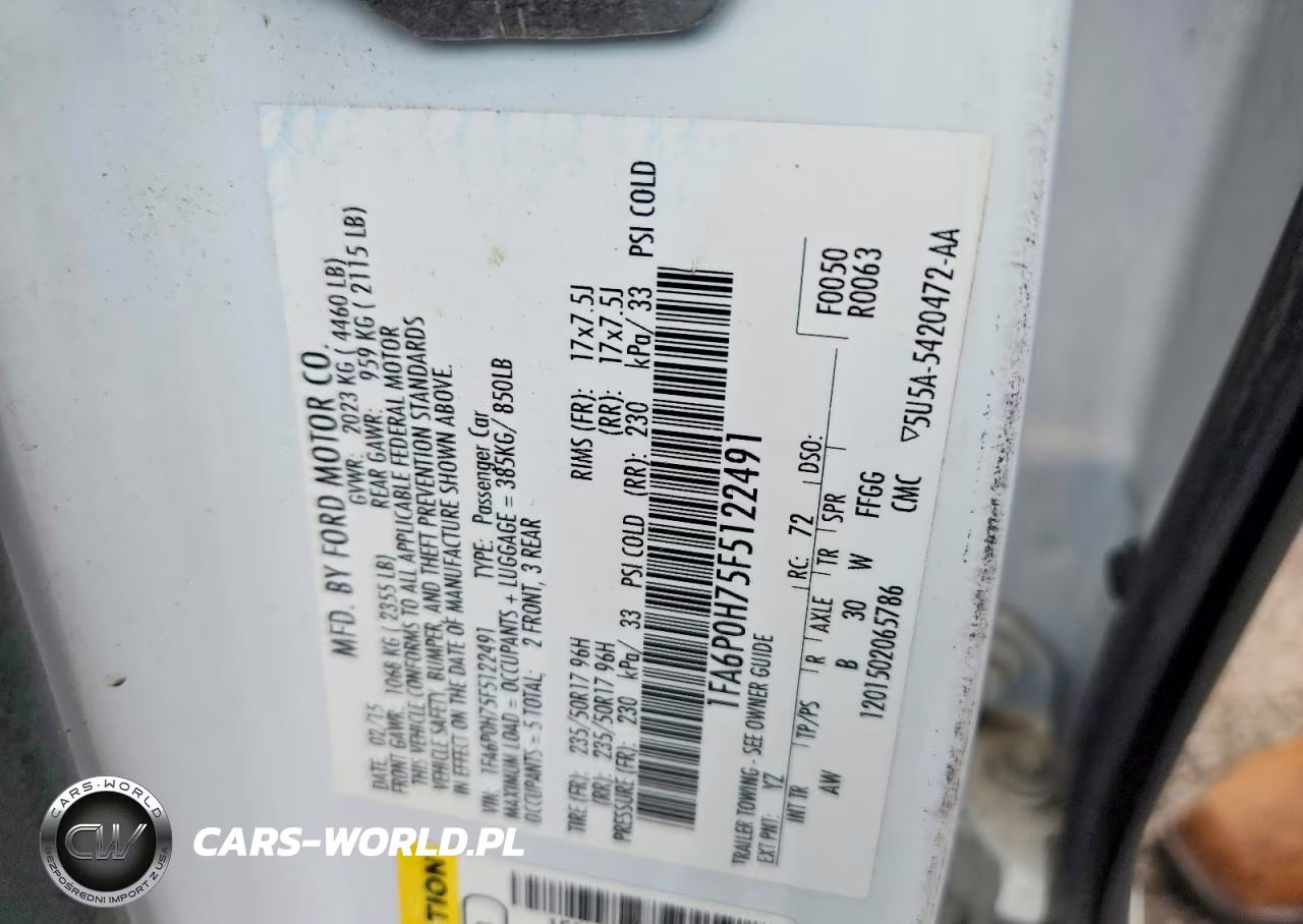 2015 Ford Fusion Se VIN:1FA6P0H75F5122491 - 12