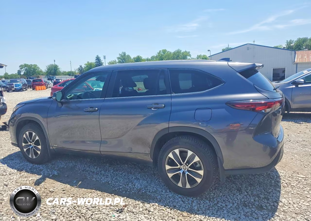 2024 Toyota Highlander Hybrid Xle VIN:5TDKBRCH6RS141416 - 2