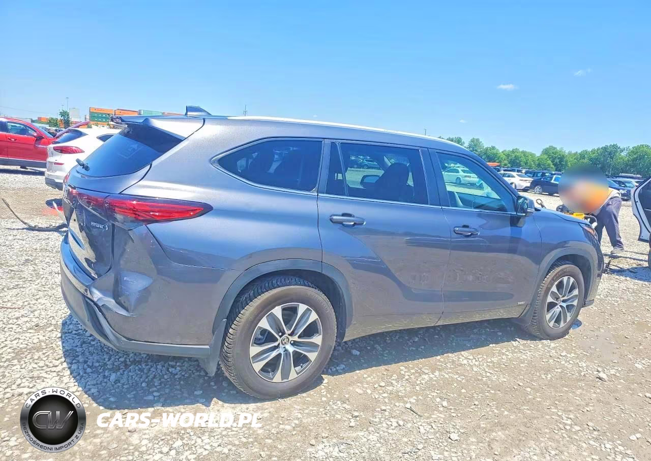 2024 Toyota Highlander Hybrid Xle VIN:5TDKBRCH6RS141416 - 3