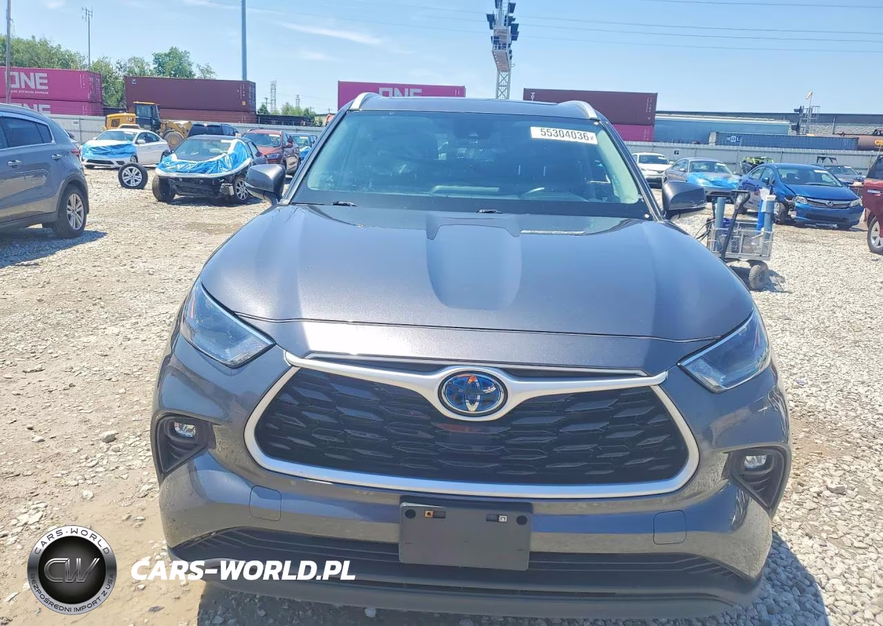 2024 Toyota Highlander Hybrid Xle VIN:5TDKBRCH6RS141416 - 5