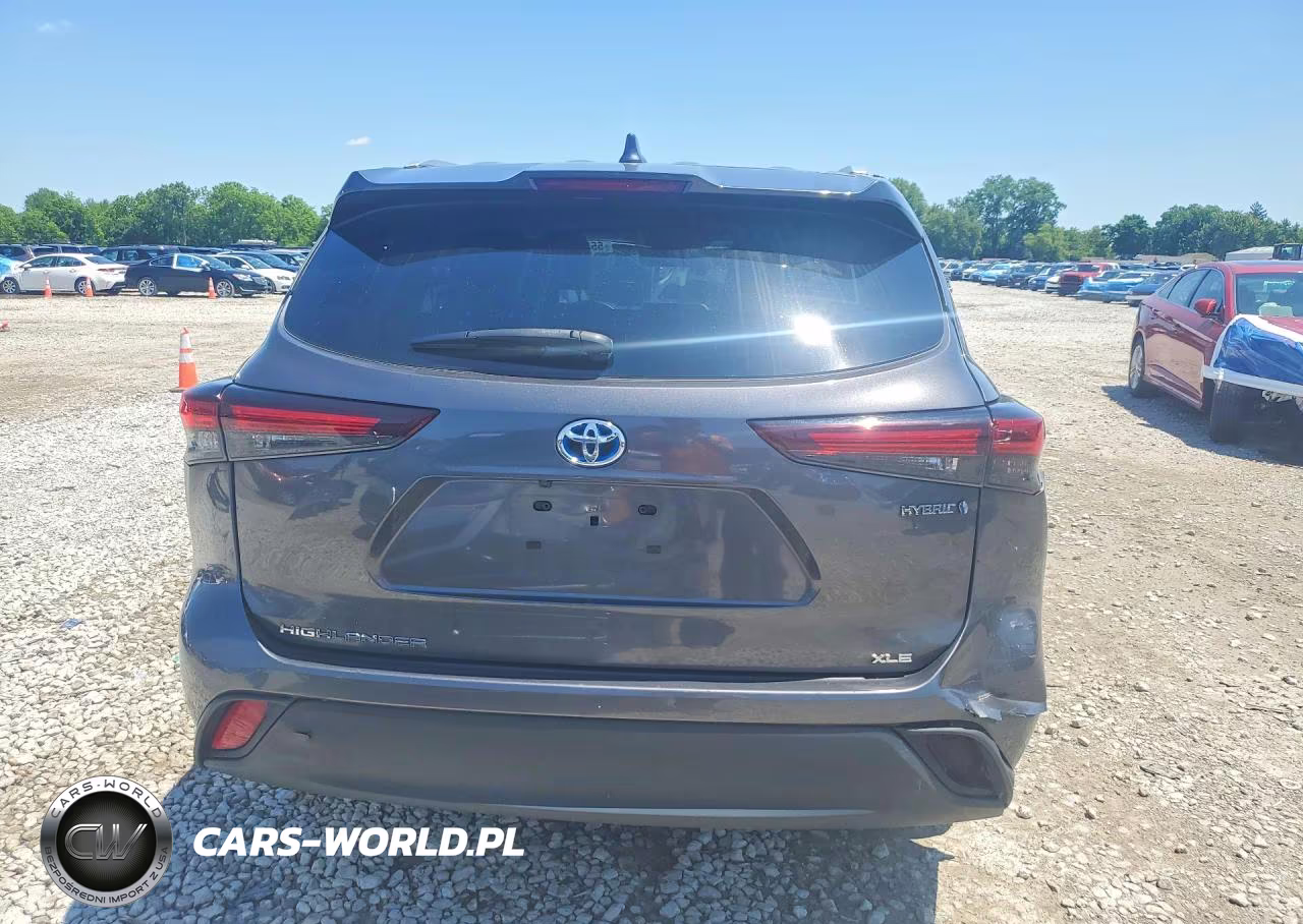 2024 Toyota Highlander Hybrid Xle VIN:5TDKBRCH6RS141416 - 6