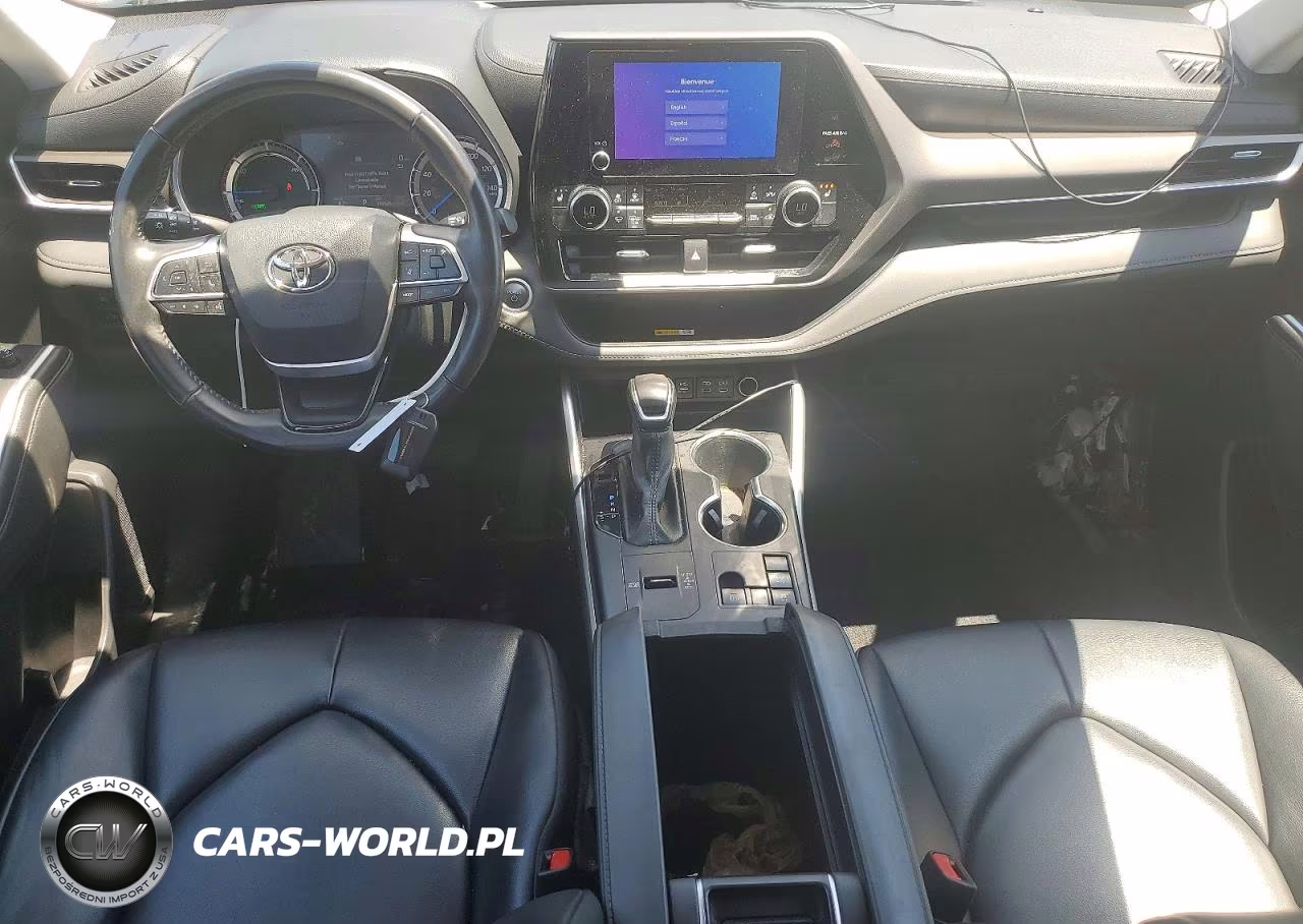 2024 Toyota Highlander Hybrid Xle VIN:5TDKBRCH6RS141416 - 8