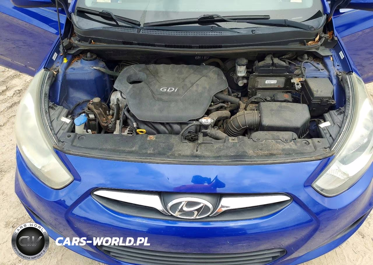 2013 Hyundai Accent Gs VIN:KMHCT5AE5DU084726 - 11
