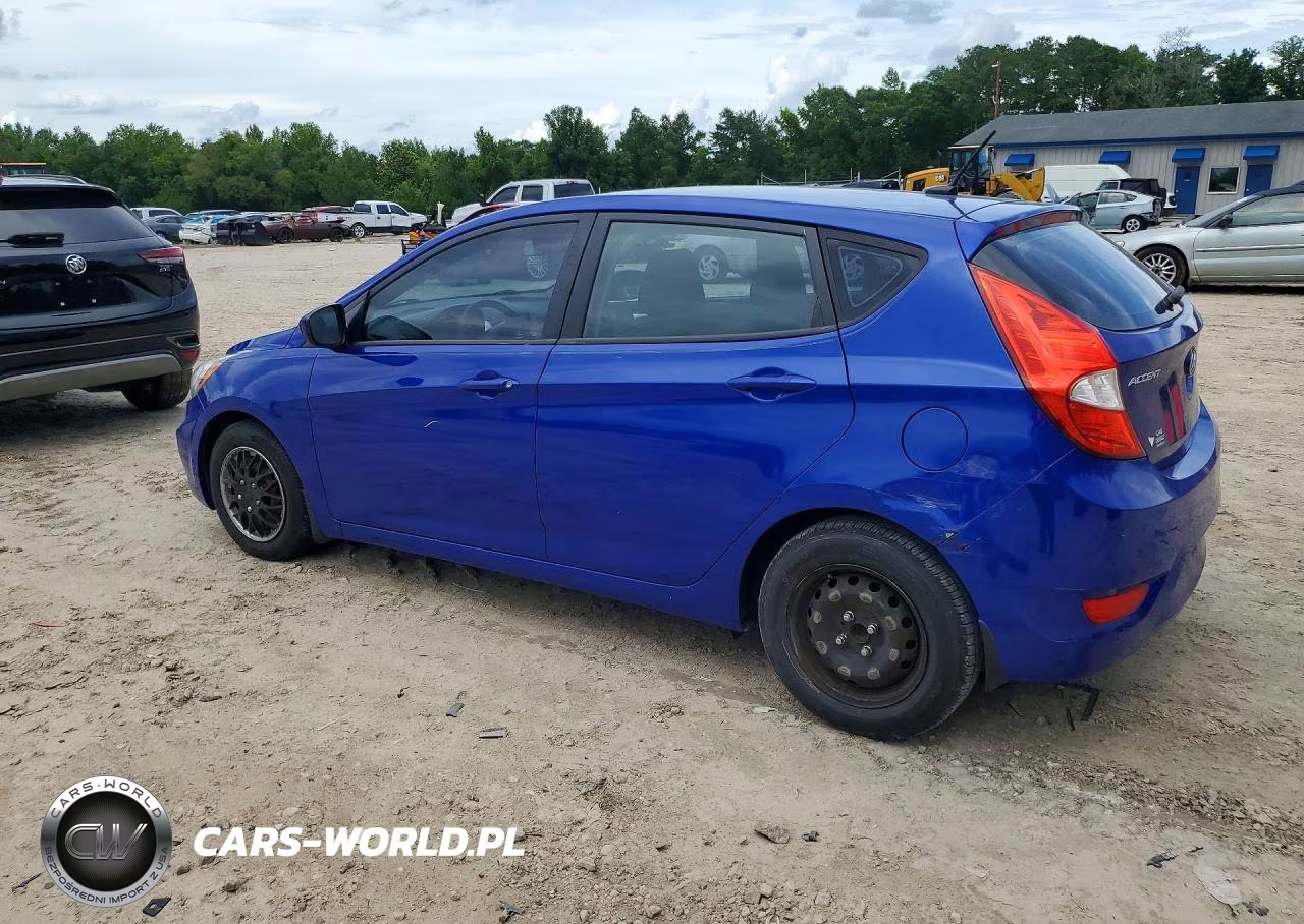 2013 Hyundai Accent Gs VIN:KMHCT5AE5DU084726 - 2
