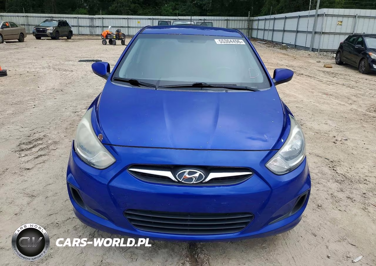2013 Hyundai Accent Gs VIN:KMHCT5AE5DU084726 - 5