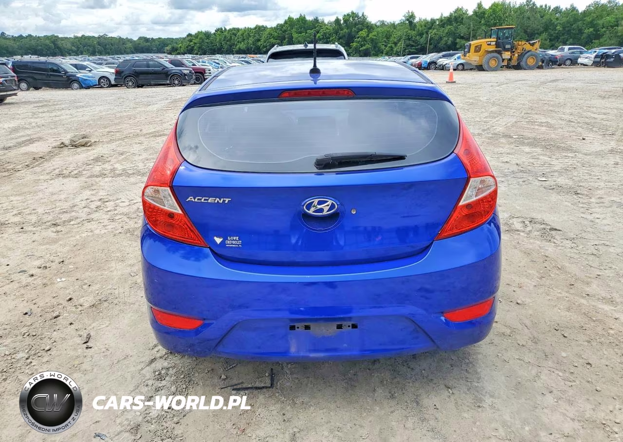 2013 Hyundai Accent Gs VIN:KMHCT5AE5DU084726 - 6