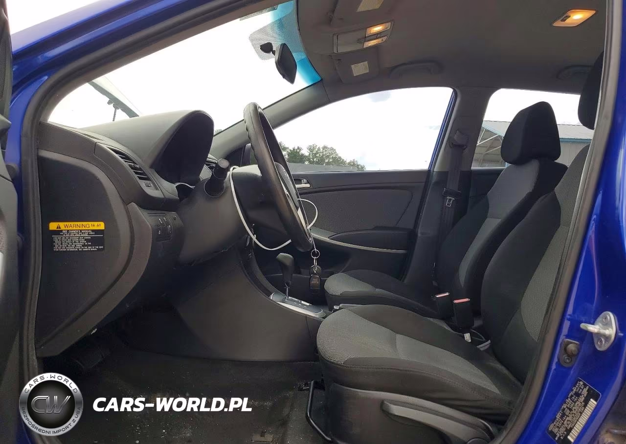 2013 Hyundai Accent Gs VIN:KMHCT5AE5DU084726 - 7