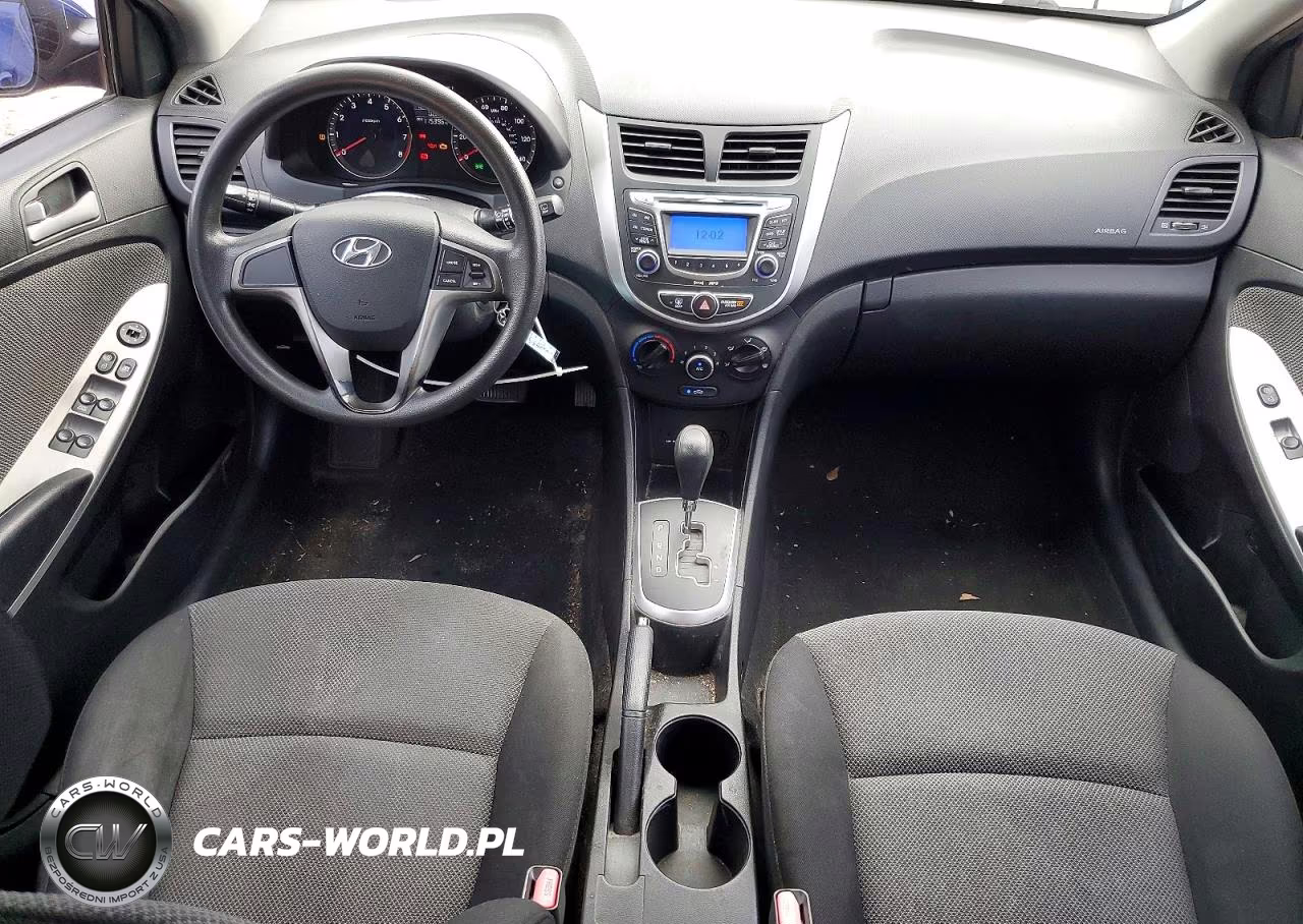 2013 Hyundai Accent Gs VIN:KMHCT5AE5DU084726 - 8