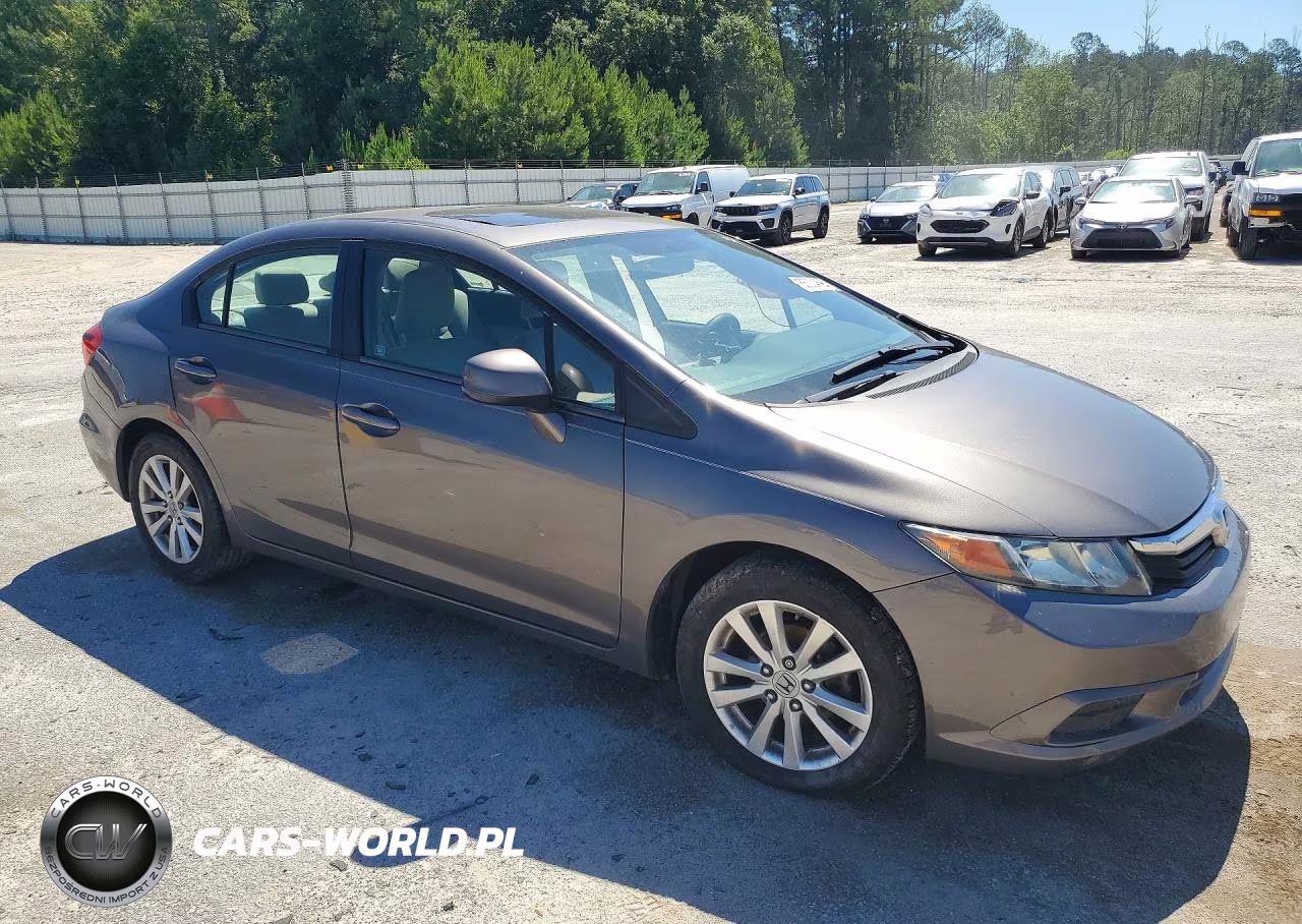 2012 Honda Civic Ex VIN:19XFB2F81CE359642 - 4