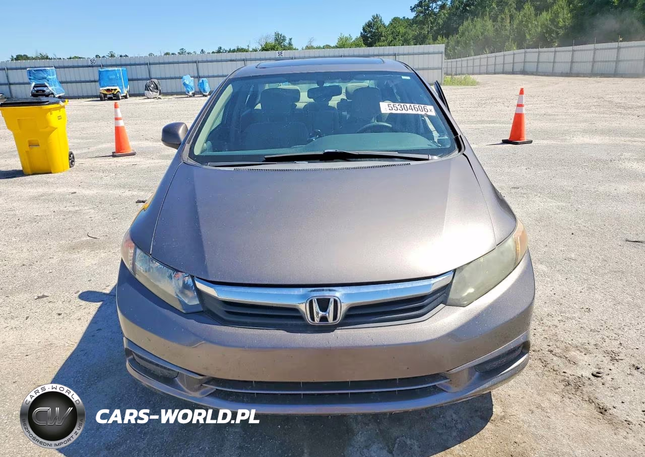 2012 Honda Civic Ex VIN:19XFB2F81CE359642 - 5