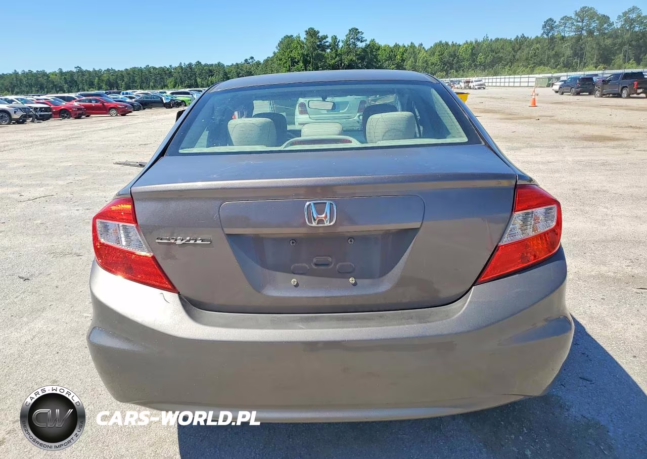 2012 Honda Civic Ex VIN:19XFB2F81CE359642 - 6