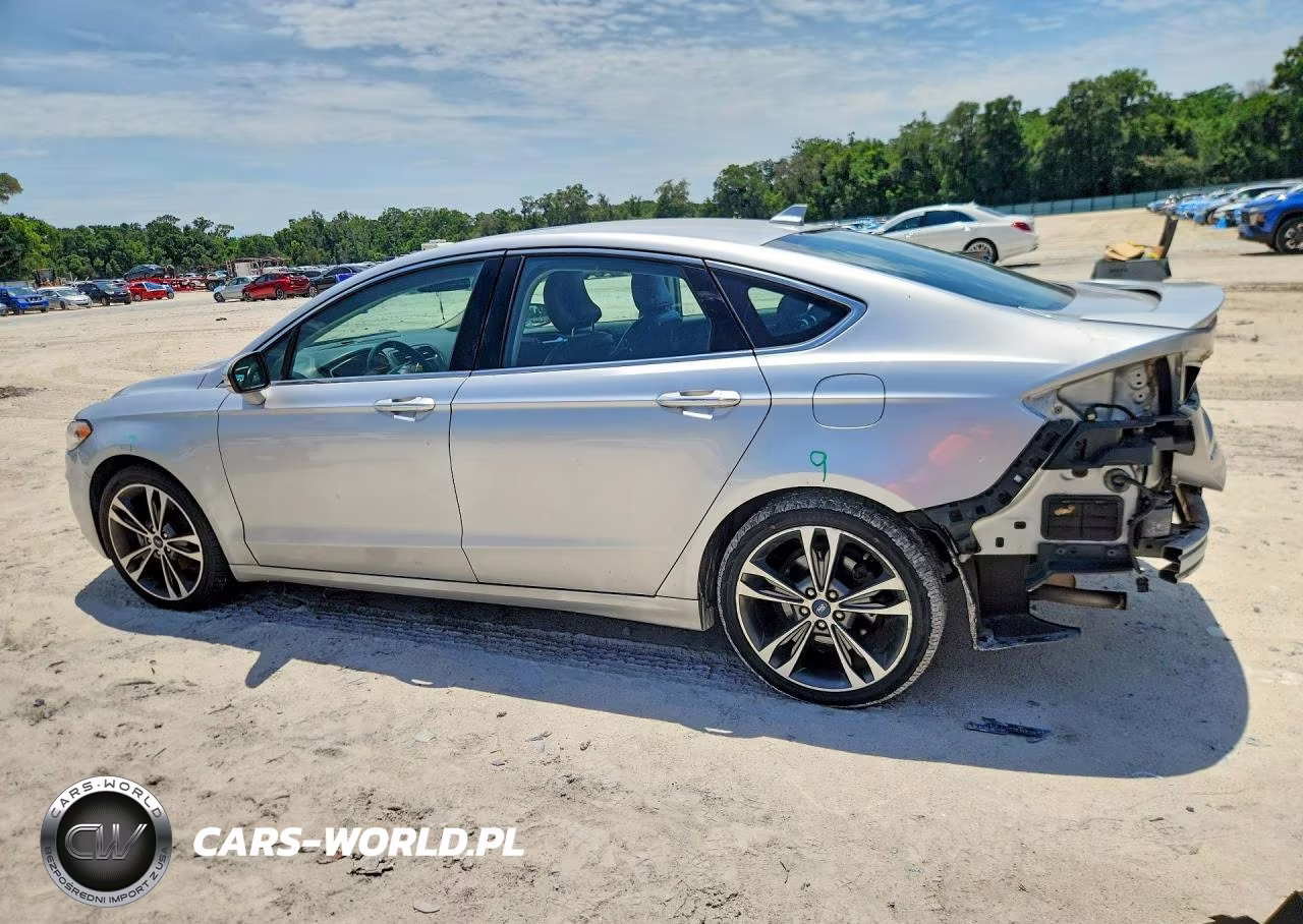 2019 Ford Fusion Titanium VIN:3FA6P0K99KR120809 - 2