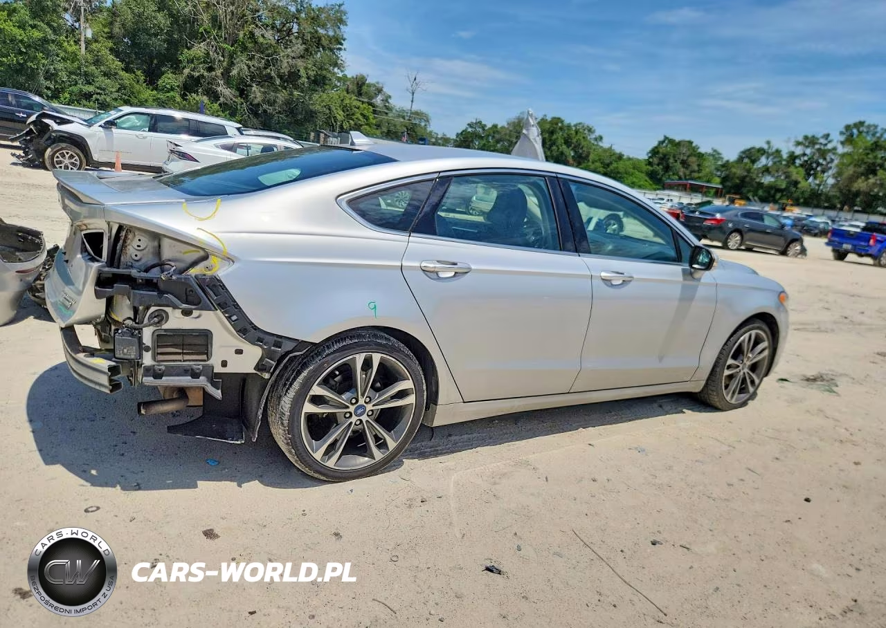 2019 Ford Fusion Titanium VIN:3FA6P0K99KR120809 - 3