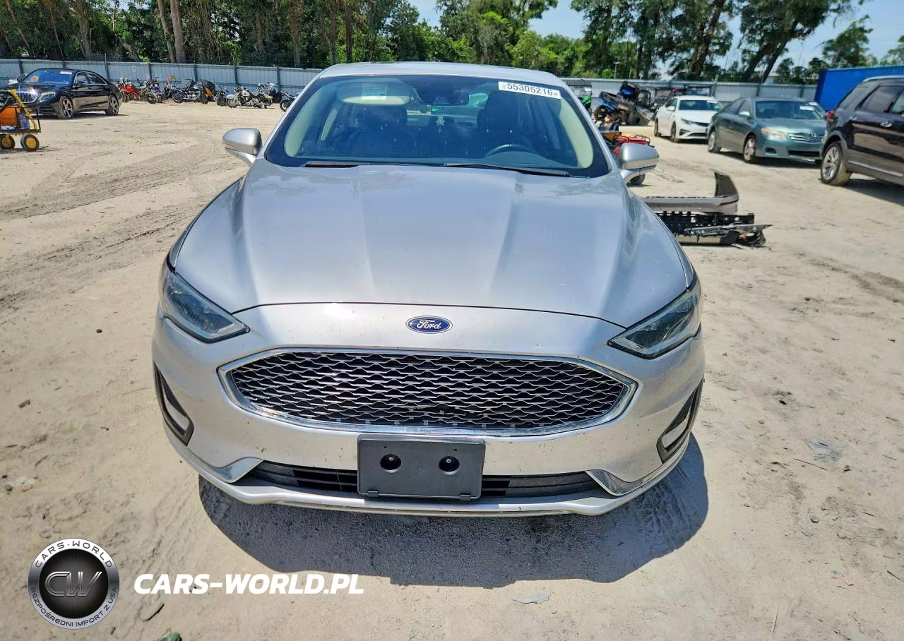 2019 Ford Fusion Titanium VIN:3FA6P0K99KR120809 - 5
