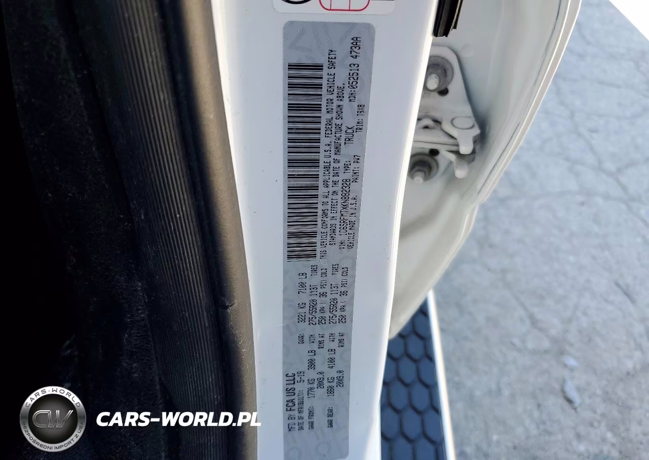 2019 Ram 1500 Big Horn VIN:1C6SRFMTXKN882328 - 12