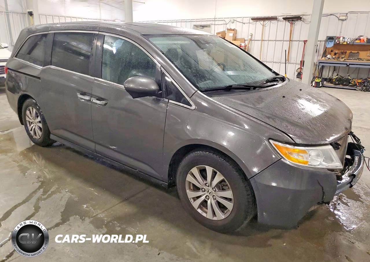 2014 Honda Odyssey Exl VIN:5FNRL5H60EB093857 - 4
