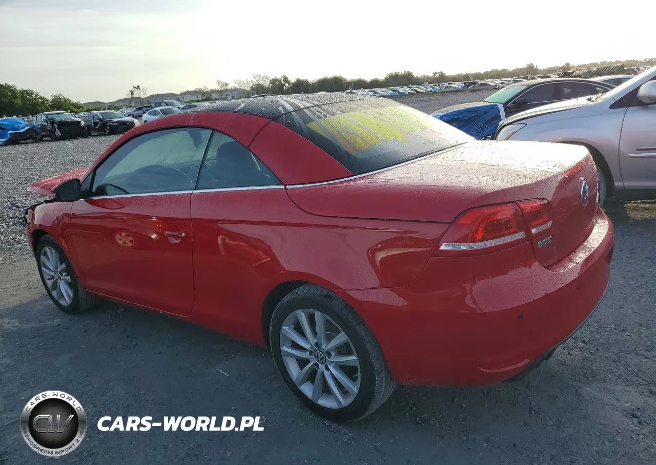 2013 Volkswagen Eos Komfort VIN:WVWBW8AH8DV005689 - 2