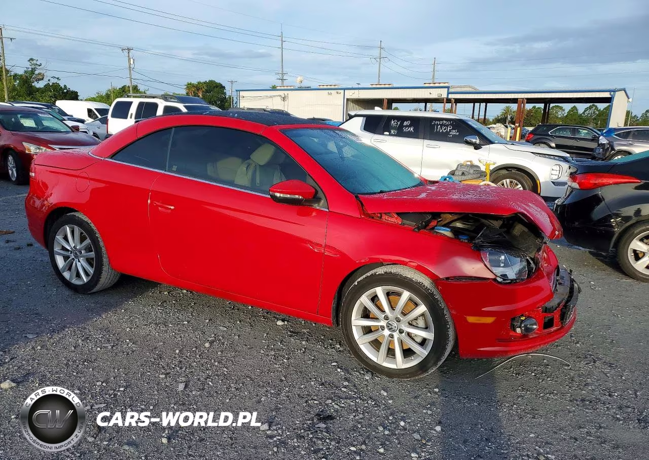 2013 Volkswagen Eos Komfort VIN:WVWBW8AH8DV005689 - 4