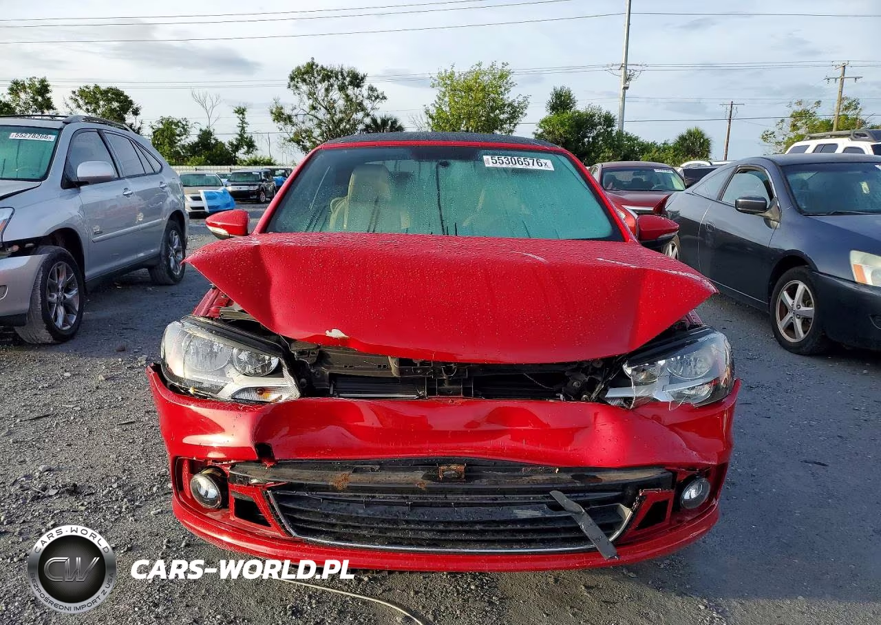 2013 Volkswagen Eos Komfort VIN:WVWBW8AH8DV005689 - 5