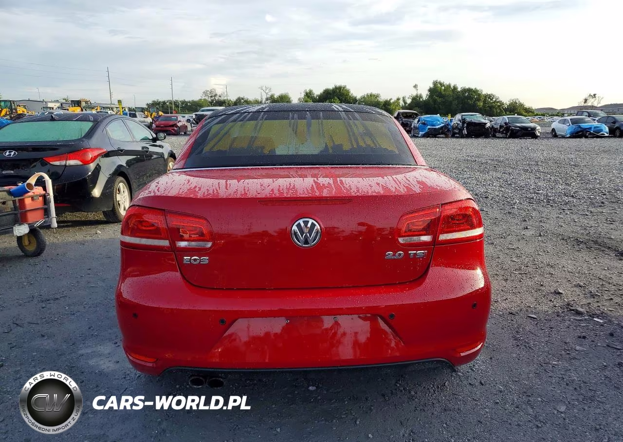 2013 Volkswagen Eos Komfort VIN:WVWBW8AH8DV005689 - 6