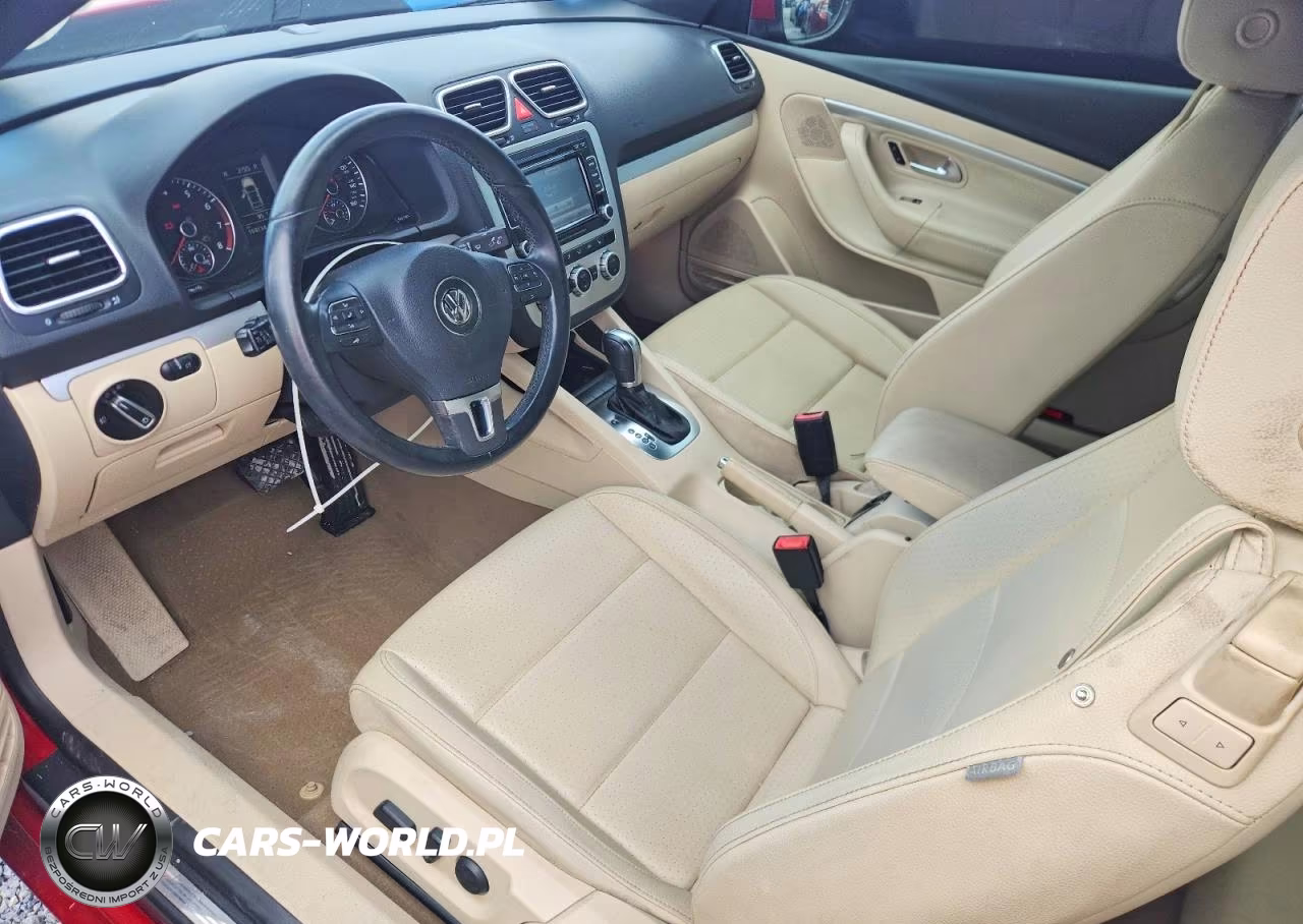 2013 Volkswagen Eos Komfort VIN:WVWBW8AH8DV005689 - 8