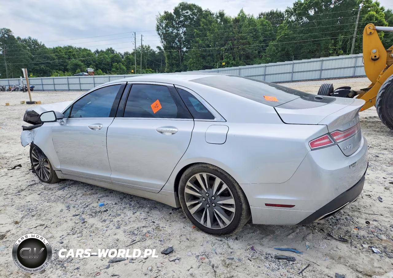 2017 Lincoln Mkz Reserve VIN:3LN6L5F99HR634791 - 2