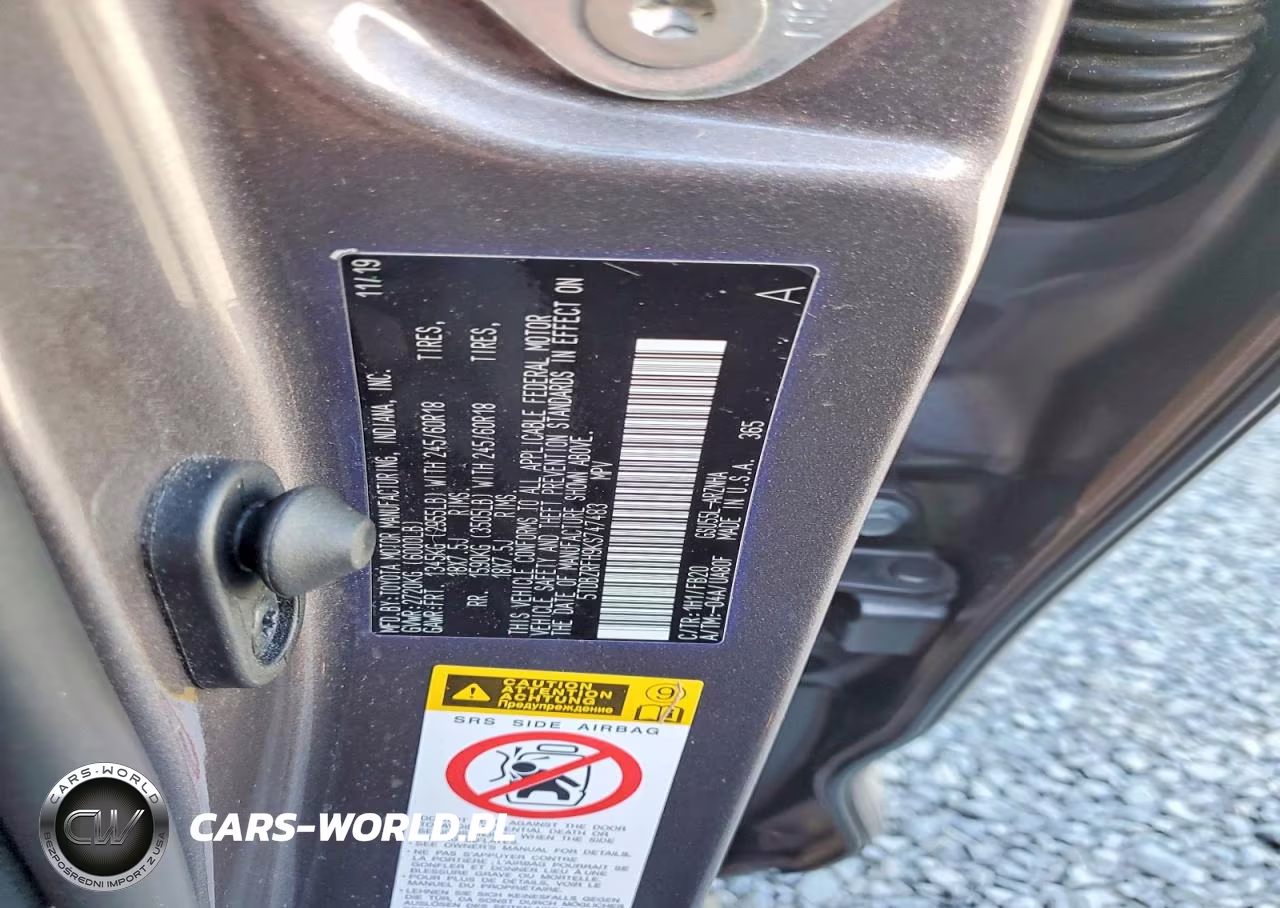 2019 Toyota Highlander Le VIN:5TDBZRFH9KS747483 - 13