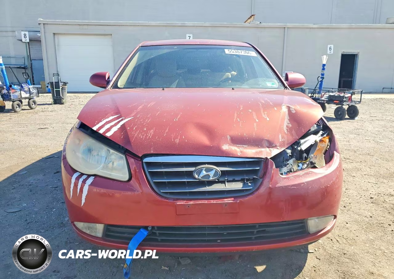 2009 Hyundai Elantra Gls VIN:KMHDU46DX9U759280 - 5