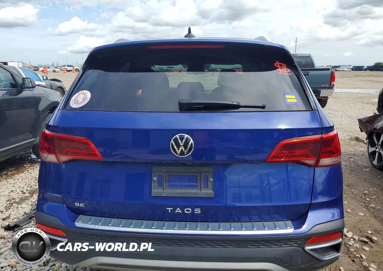 2022 Volkswagen Taos Se VIN:3VVRX7B21NM076519 - 6