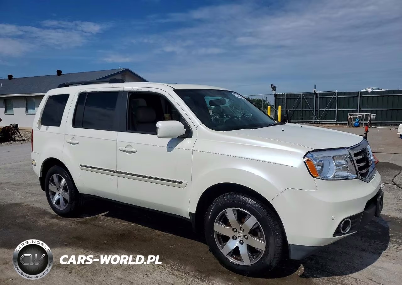 2015 Honda Pilot Touring VIN:5FNYF3H99FB023020 - 4
