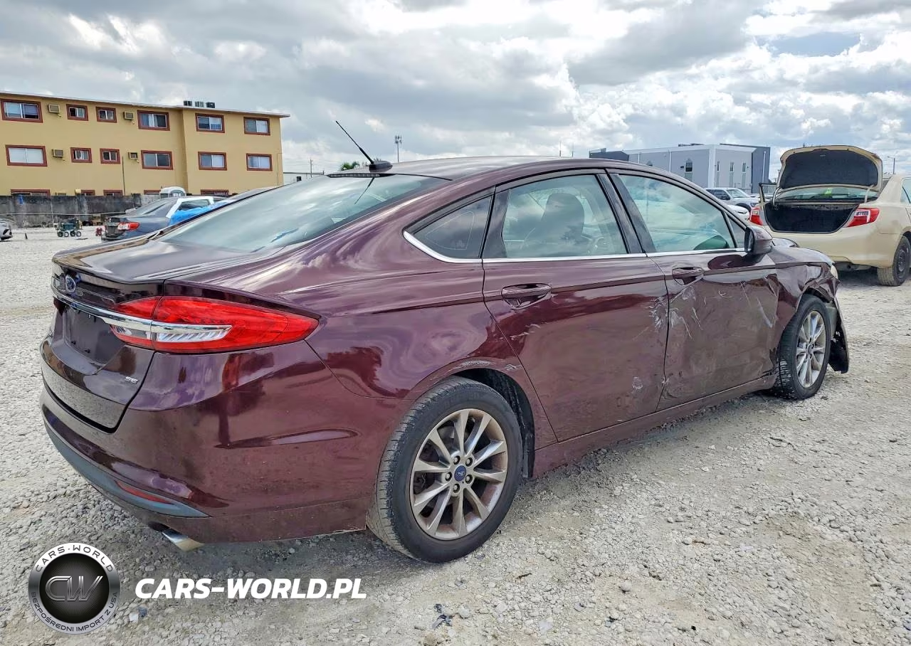 2017 Ford Fusion Se VIN:3FA6P0H74HR390531 - 3