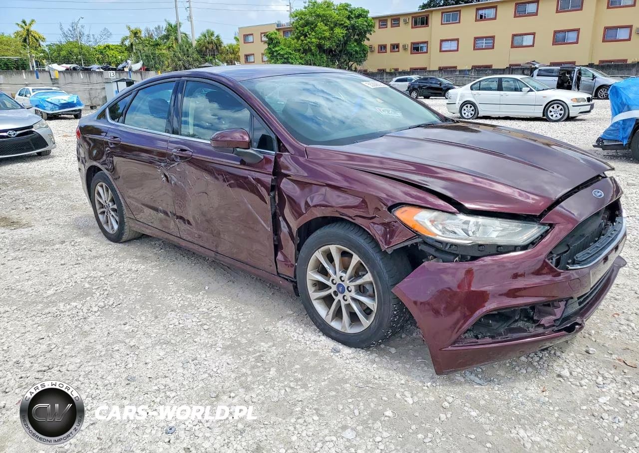 2017 Ford Fusion Se VIN:3FA6P0H74HR390531 - 4
